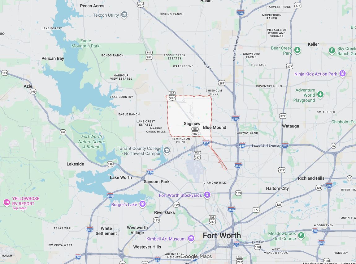 Precision Garage Door Service® of Saginaw map
